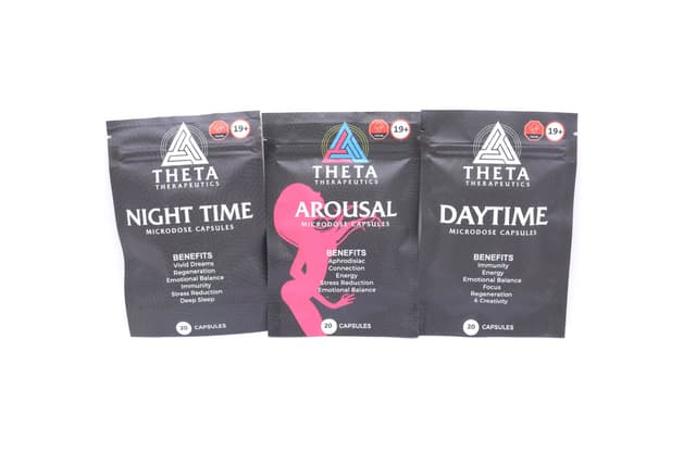 Theta Mushroom Capsules (2500mg)