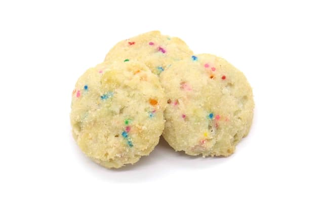100mg THC Birthday Cake Cookies