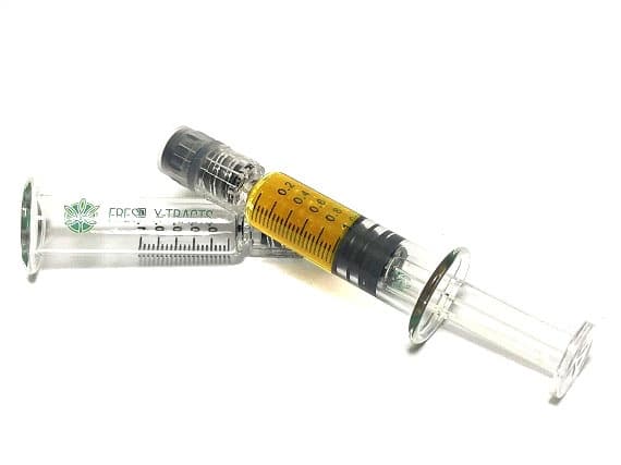 White Fire Strain - Shatter Syringe - Indica Dominant Hybrid