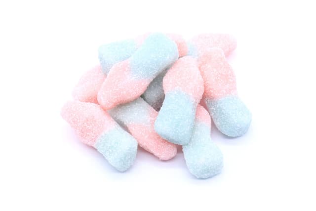 20mg THC Gummies - Sour Bubblegum Bottles
