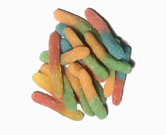 20mg THC Edibles Gummies - Worms (Wholesale)
