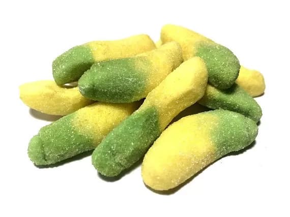 40mg THC Edibles- Green Bananas (Wholesale)