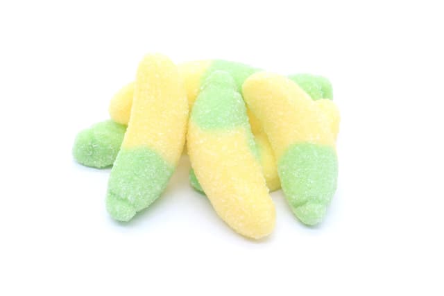 75mg THC Gummies - Green Bananas